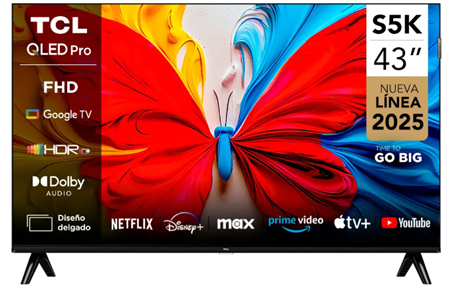 Smart Tv TCL 32S5K-F Qled FHD 32"